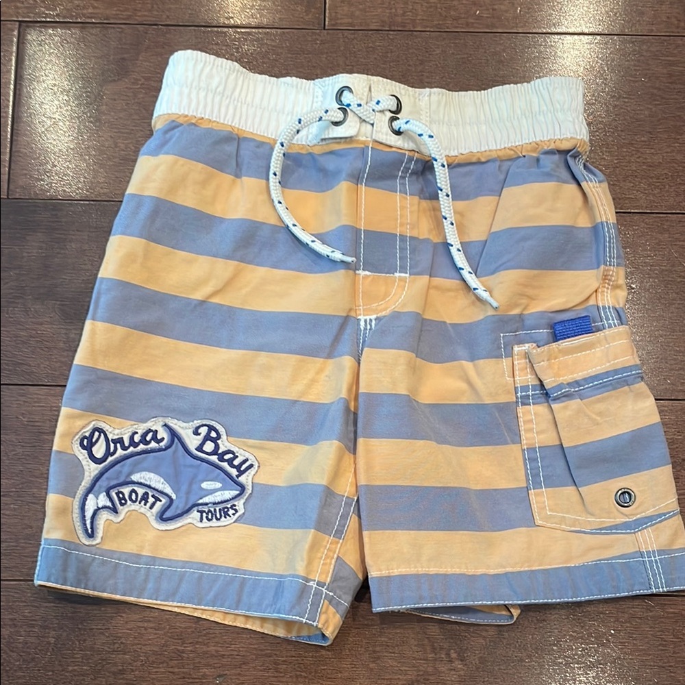 GAP Blue and orange Swim trunks